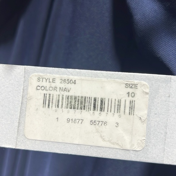 Mac Duggal 26504 NWT V-NECK RUCHED JERSEY GOWN - Picture 10 of 10